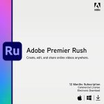 Adobe Premiere Rush CC Subscription License