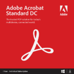 Adobe Acrobat Standard DC Subscription Commercial 12 Months